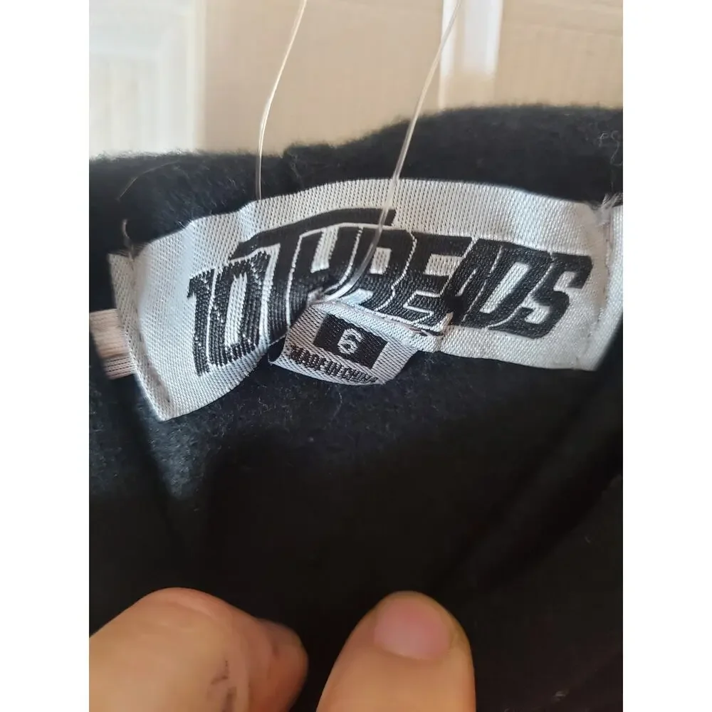 10Threads Two Piece Hoodie Skeleton Glow in the Dark Set, NWT, Boys 6